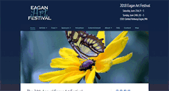 Desktop Screenshot of eaganartfestival.org